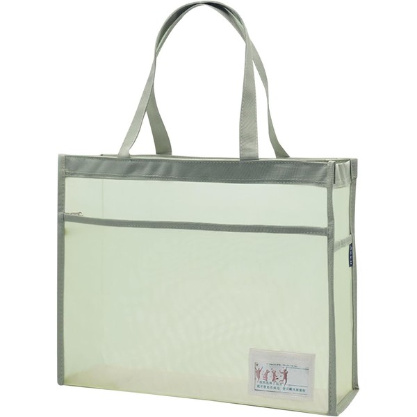 File Bag, A4 Size, A4 Case, File Case, Transparent, Mesh,
