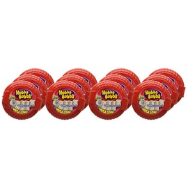 HUBBA Bubba Bubble Tape Snappy Strawberry Bubble Gum 1.8 m (Pack of 12)
