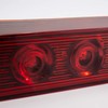 LONG HAUL 2 Pcs 17 Inch Red LED Truck Trailer