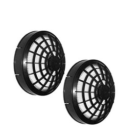 EnviroCare Replacement HEPA Dome Vacuum Filters Made to fit Tristar Compact #COR-1805 ProTeam #106526 Air Storm #163104 Sandia 10-0219-H 2 Filters