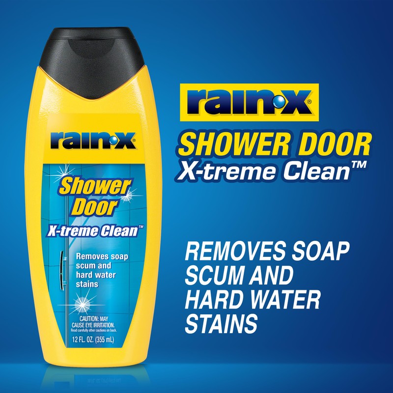Rain-X 630035 X-Treme Clean Shower Door Cleaner, 12 Fl. Oz,