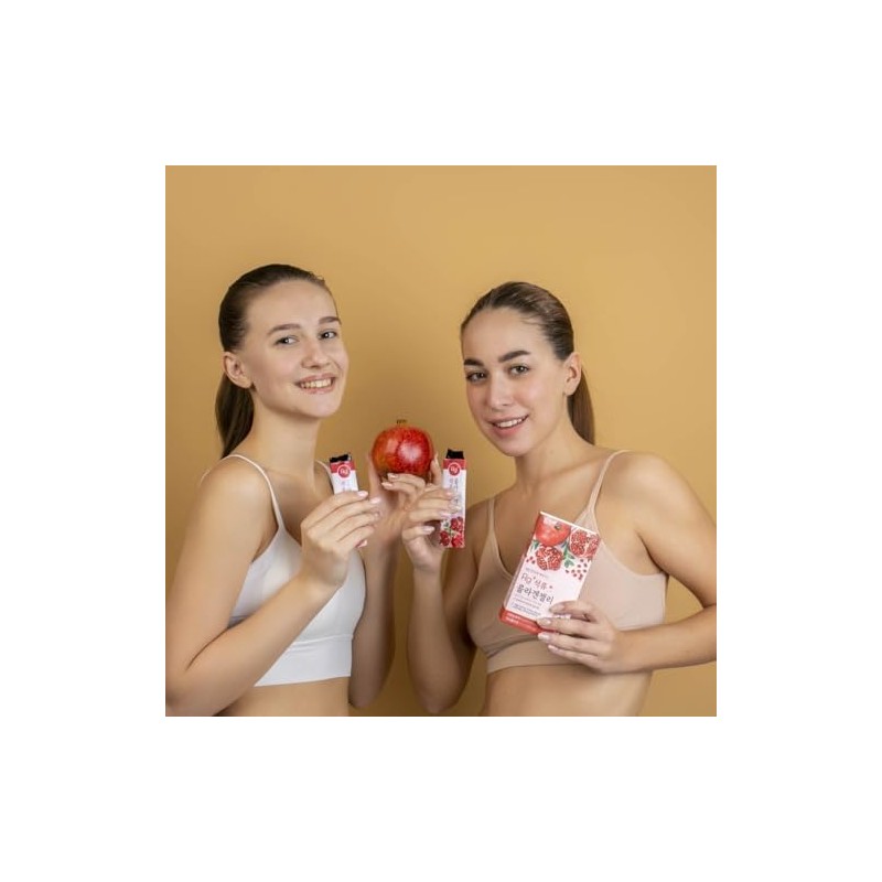 Rg+ Antienvejecimiento Korean-Beauty Palillo de gelatina de colágeno de granada