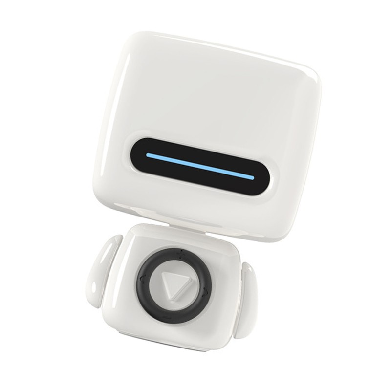 Portable Bluetooth Speaker Cute Robot Shape Built in Mic Multifunction