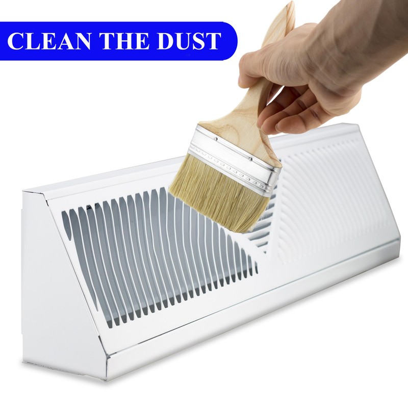 JUYO VONSAN 2 Pack 18 Inch Baseboard Register Vent Cover