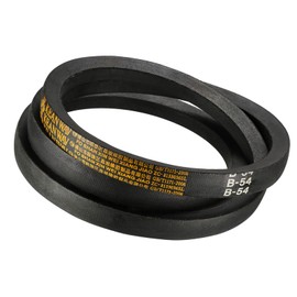 Kozelo B-54 Rubber V-Belts - [54 Inch Pitch Girth] Wrapped B Section Industrial Power Drive Belt for Transmission Use, 5/8 Inch Width 13/32 Inch Thick