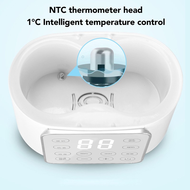 2 In 1 Double Bottle Heater Multi Functional Cleaning Automatic