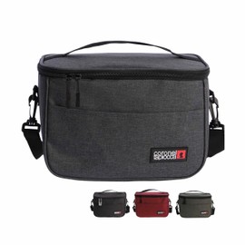 Coronel Tapioca - Borsa Termica Porta Pranzo Sidney per Viaggio, Picnic, Scuola, Ufficio - Borsa Frigo Piccola - Grigio