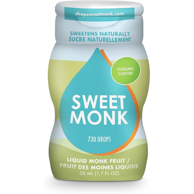 SweetMonk - 100% Pure Original Monk Fruit Sweetener Liquid Sugar