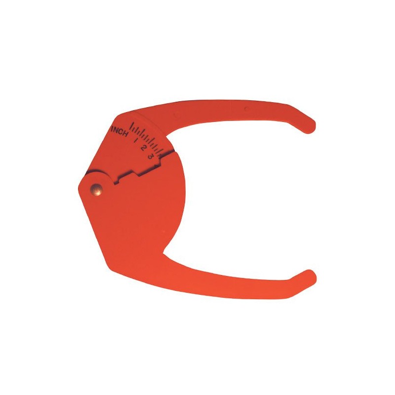 A.M. Leonard Plastic Pocket Caliper