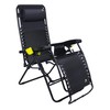 GCI Outdoor FreeForm Zero Gravity Chair, Black