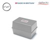 Deflecto Value Size 6 x 4 Index Card Box -