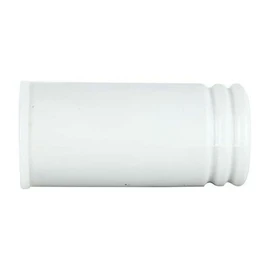Romak 631379N Round Cushion Door Stop, 100 mm Length, White