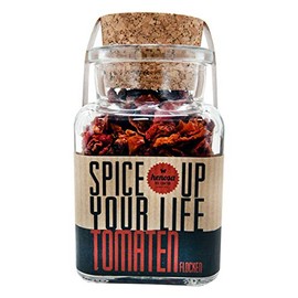 Organic Tomato Flakes in Cork Glass