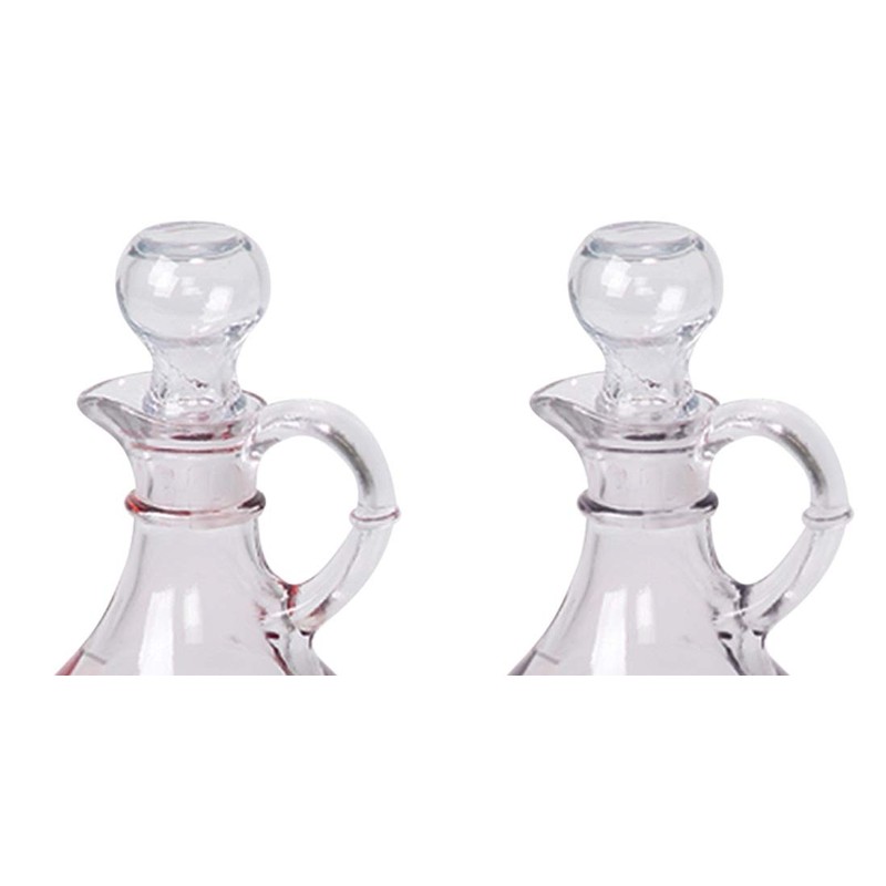 Sudbury Glass Cruet Set, 6 1/2 Inch, Set of 2