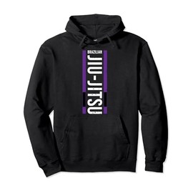 Brazilian Jiu Jitsu Purple Belt BJJ Gifts Men Women Him Her Pullover Hoodie