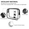 4 Pcs Clear Travel Toiletry Bag, TSA Approved Liquids Bag
