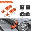 RT-TCZ for Wrangler Hood Latches Catch Kit Compatible with 2007-2025