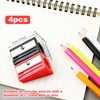 6 PCS Carpenter Pencil Sharpener, Pencil Sharpener Handheld Stainless Steel