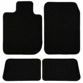 GGBAILEY Black Driver, Passenger & Rear Floor Mats Custom-Fit for Ford Mustang 2005-2009