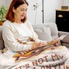 Hudiegify Retirement Gift for Woman 2025-60" x50 Funny Blanket, Best