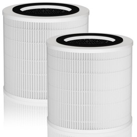 H7126 Replacement Filter Compatible with GoveeLife H7126 Mini Air Purifier, 3-in-1 H7126-RF True HEPA Air Filter with Activated Carbon, 2 Pack
