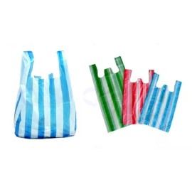 Naliplastic 50 Bolsas Plástico Bio Gruesas 25x50 Rayada *facturamos*