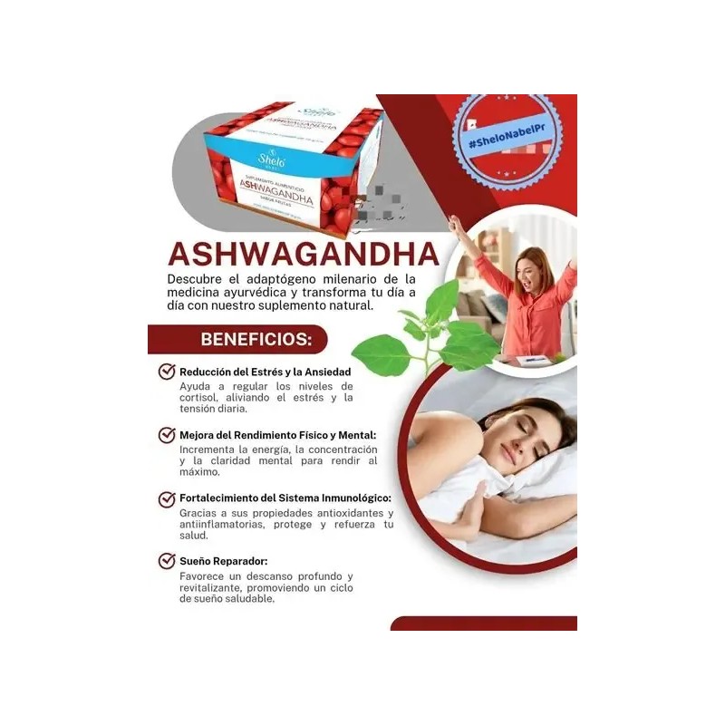 Pack 2 Ashwagandha Calma Tu Mente Y Cuerpo Frutos Rojos