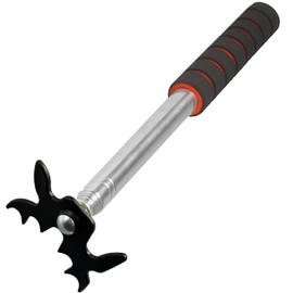 AUTIDEFY Retractable/Removable Head Billiard Rack Cue Bridge Cue Holder with Bridge Head,Billiard Cue Accessories for Billiard Tables,Games,Tournaments Billiard Bridge Cue (Black)