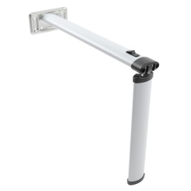 RV Table Base Mount, 730mm/28.7in RV Dinette Booth Table Leg Folding Detachable RV Table Legs Aluminium Table Pedestal Stand Base for Yachts RV Motorhome