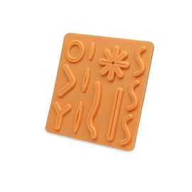 Isaac Technologies IC-SP2001-3D Suture Suture Pad 7.8” X 7.8” | 12 Pre-cut Wounds 3D Silicon Pad | Simulation of Human Tissue | Various Raised Laceration Types for Practice | W Manual (Educational and Training Only)