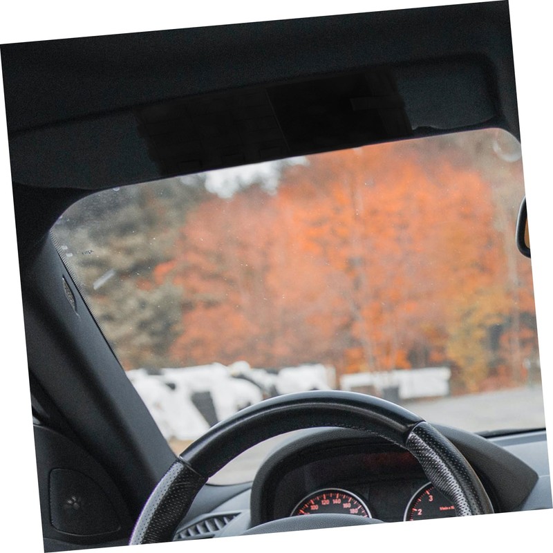 ULTECHNOVO Car Windscreen Sun Shade Multi-Functional Sun Visor Organizer Car