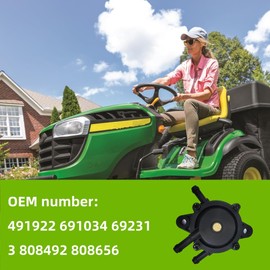 yilenxuri Fuel Pump with Filter and Oil Hose Compatible for Kohler 17HP-25HP Briggs and Compatible for Kawasaki Stratton John Deere Yamaha Golf Cart Lawn Mower Cub Cadet mikuni Fuel Pump 808492 808656