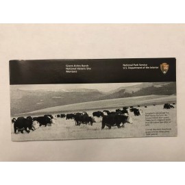 Grant Kohrs Ranch National Historic Site Unigrid Brochure Map