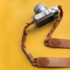 MegaGear MG1999 SLR DSLR Genuine Leather Camel Shoulder or Neck