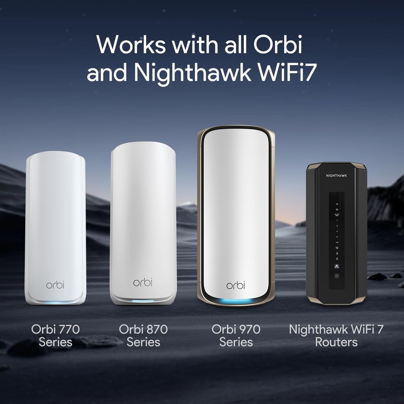 Wall Mount for Orbi WiFi 7 Router - Compatible with