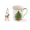 Spode Christmas Tree Collection Mug and Santa Ornament Set of