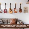1 Stück Gitarren-Wandhalterung,Gitarrenhalterung,Wandhalterung Gitarre,Gitarren Wandhalterung,Universal Gitarren-Wandhalter Schwarz, Für Akustikgitarre,Klassische Gitarre,E-Gitarre,Bass,Ukulele