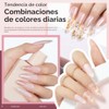 Gel constructor de uñas, 2 piezas de gel constructor de