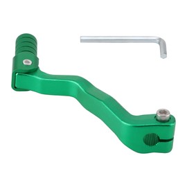 GOOFIT Green Shift Lever Gear Aluminum Alloy Shift Foldable Foot Shifter Replacement for Zongshen CG CB NC engine 125 150 200 250 450 ATV Quad Dirt