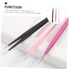 Healeved 3pcs Scrapbooking Tools Nail Tweezers Pressing Head for Sticker