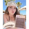 Natural Brown Lash Clusters Wispy Eyelash Clusters 10-16mm