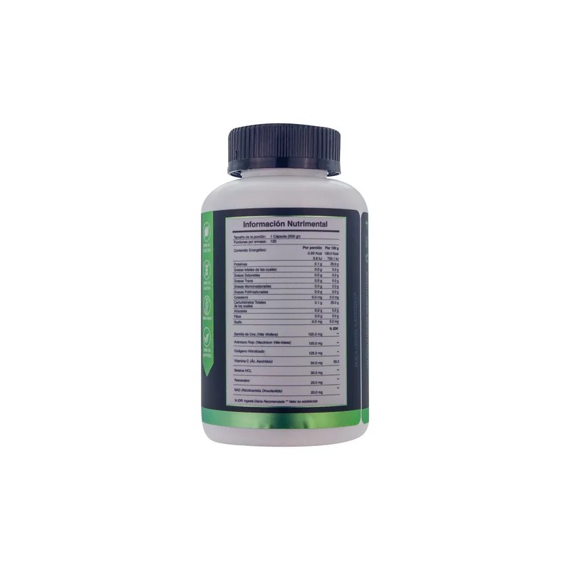 Nad Ultra 120 Capsulas 500mg A4h Resveratrol Arandano