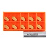 Accusize Industrial Tools GTN-3 Tin Coated Carbide Grooving Parting Inserts,