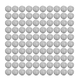 aqxreight 100Pcs Pipe Ball Screen Filter 16mm Stainless Steel Washable Easy to Store Carry Install Pipe Screen Filter Mesh Ball Wire Ball for Smoking