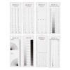 HARFINGTON High Precision SEC Size Estimation Chart Transparency Flaw Detection