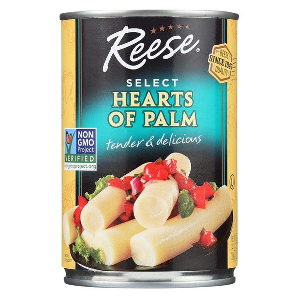 Reese Hearts of Palm, 14 Ounce - 12 per case.
