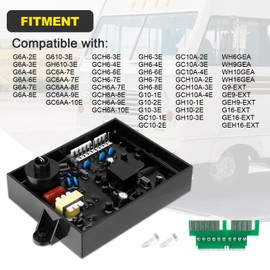 91365 RV Water Heater Control Circuit Board Kit Compatible with Atwood Dometic GC10A-4E GC6AA-10E GCH6A-10E GCH10A-4E WH6GEA WH10GEA, Replace# 91346 93851 93305, Gas Electric 12VDC