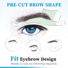 Beauty7 Wax Strips, Cold Wax Depilation Strips, Eyebrows, Cold Wax