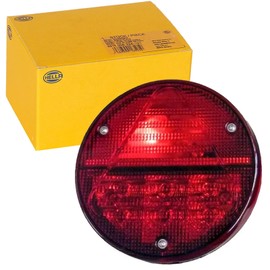 HELLA 2VA 012 497-161 Rearlight - Hybrid - 12V - Lens Colour: Red/Yellow - LED colour: Red - Cable: 250mm - Plug: Amphenol AT - 4-pin connector - right/left