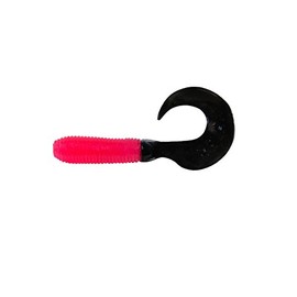 Relax Twister 2 Inch 5 cm Perch Trout Chub Pack of 8 381 Red Black